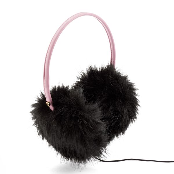 Juicy Couture FauxFur Ear Muffs & Headphones Limited Edition