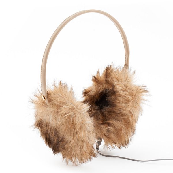 Juicy Couture FauxFur Ear Muffs & Headphones Limited Edition