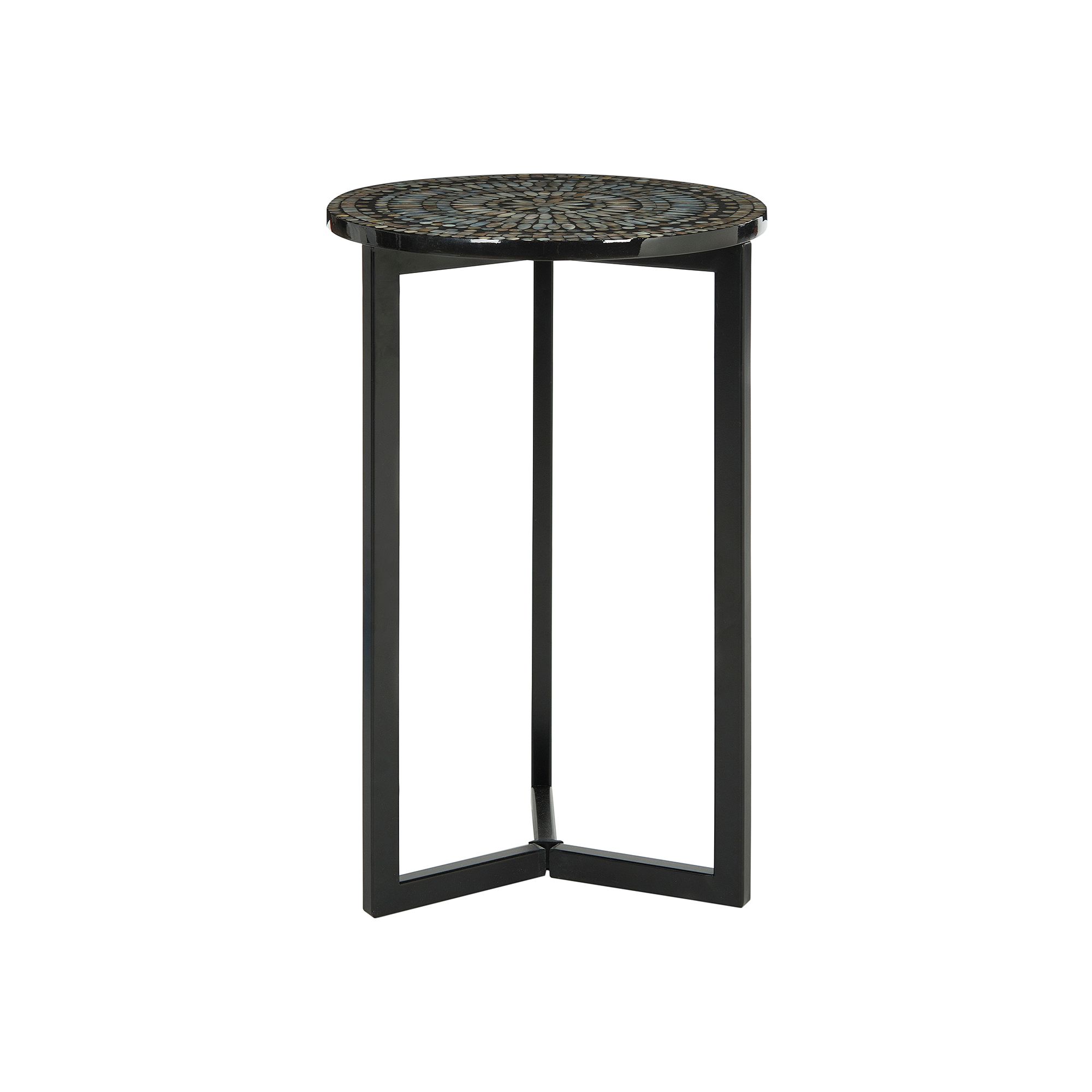 Safavieh Zaira Mosaic End Table, Gray