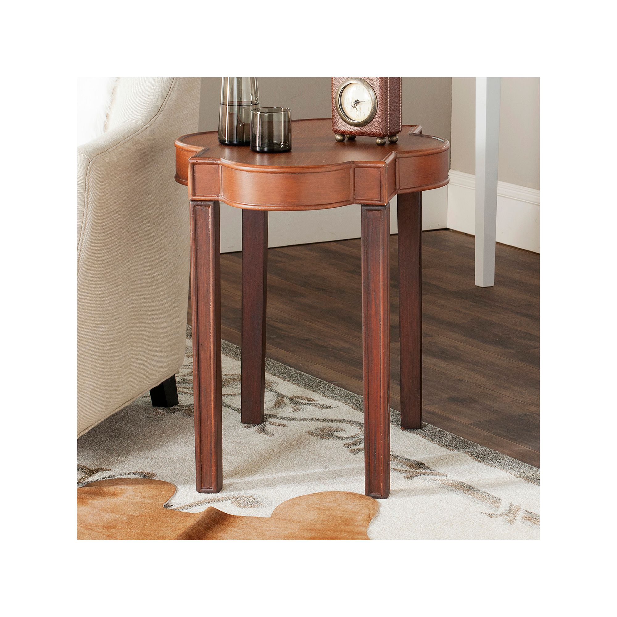 Safavieh Mizel End Table, Brown