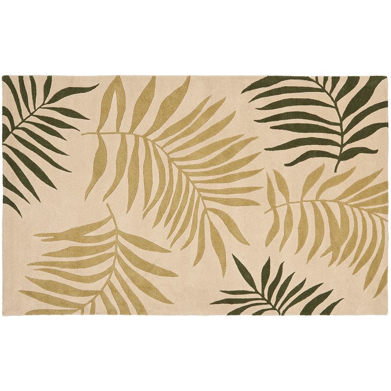 Safavieh Soho Frond Rug, Beig/Green, 5X8 Ft