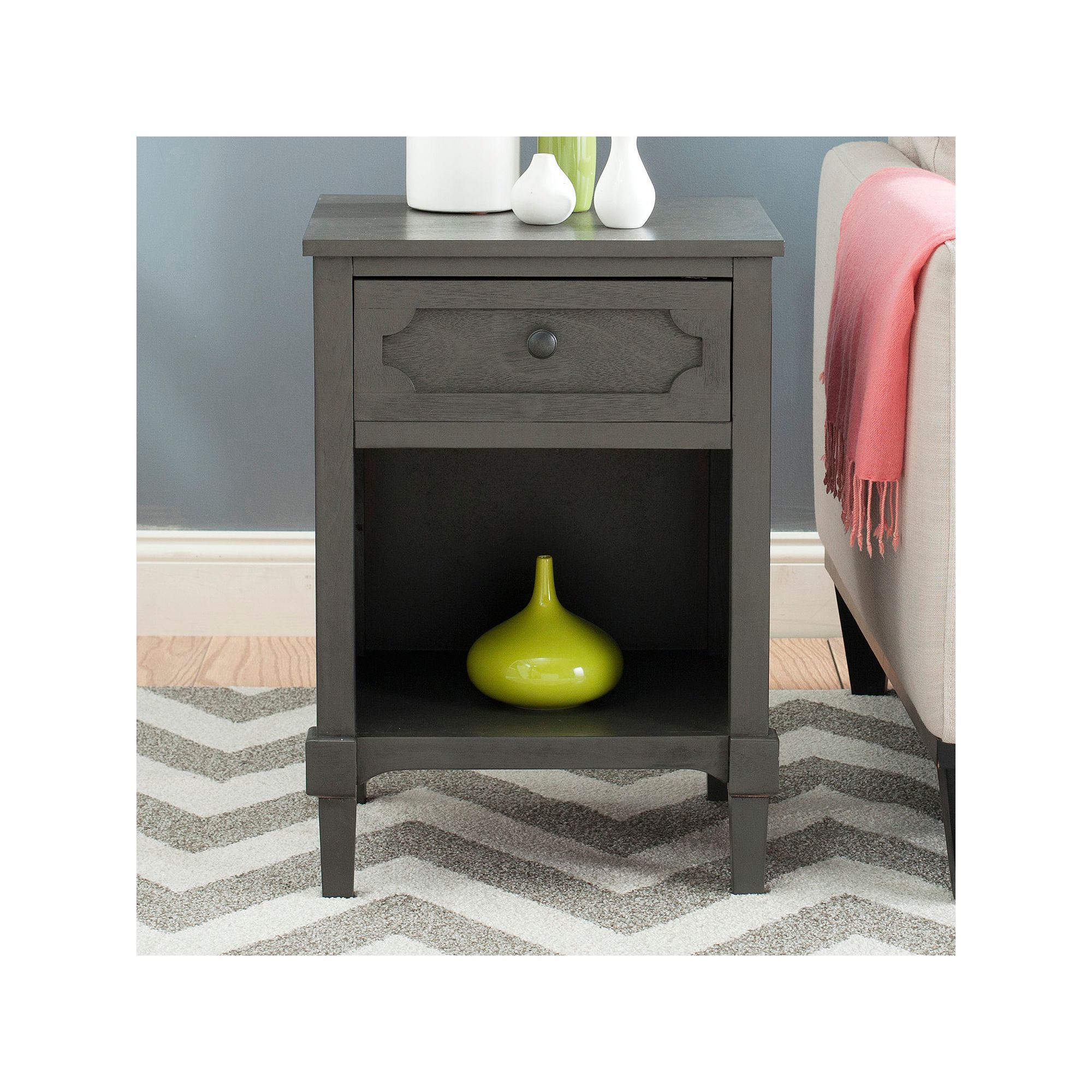 Safavieh Rosaleen Side Table, Gray