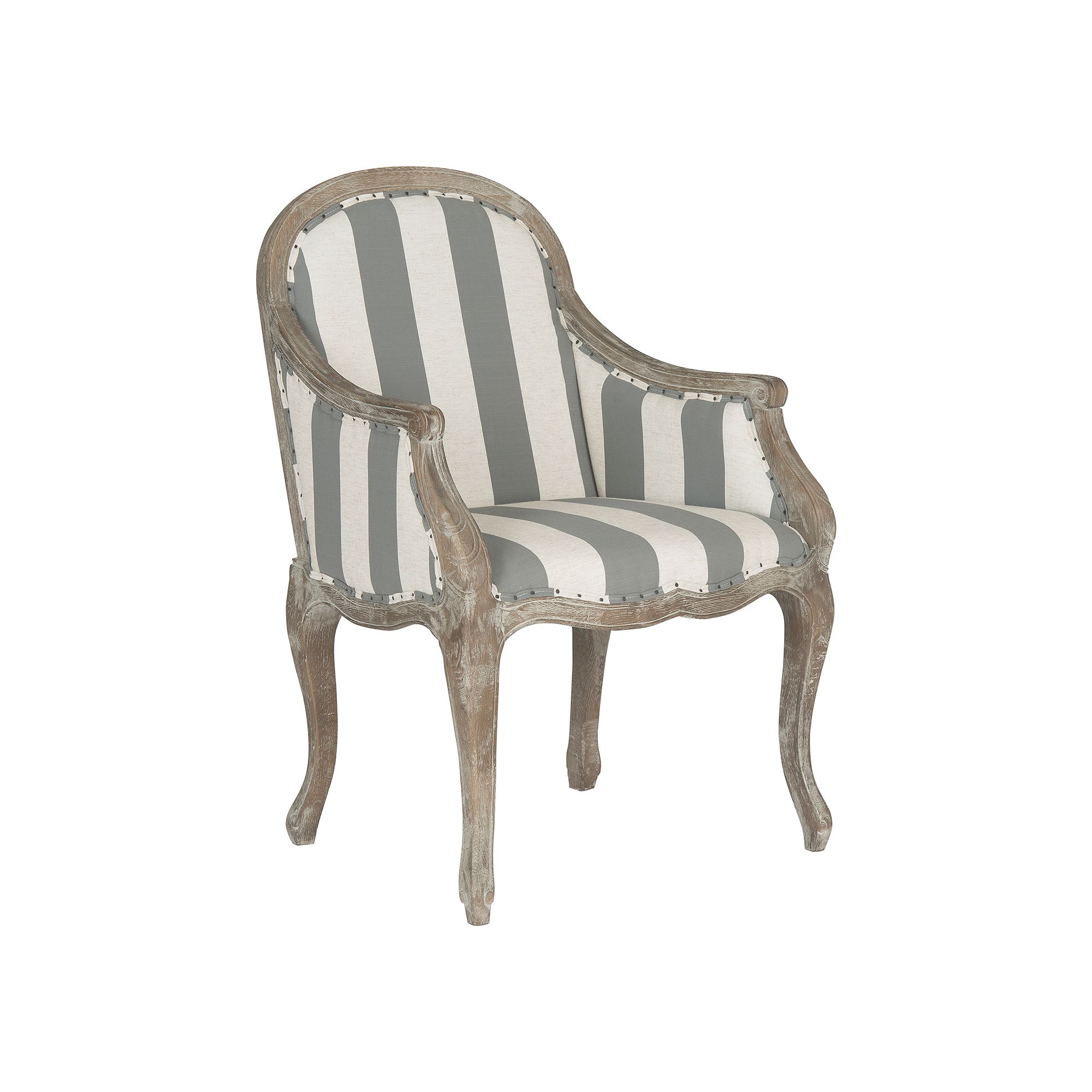 Safavieh Esther Arm Chair, Gray Off White