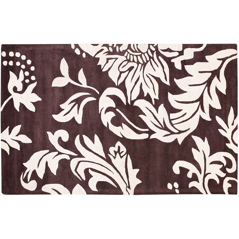 Safavieh Soho Floral Rug, Brown, 5X8 Ft