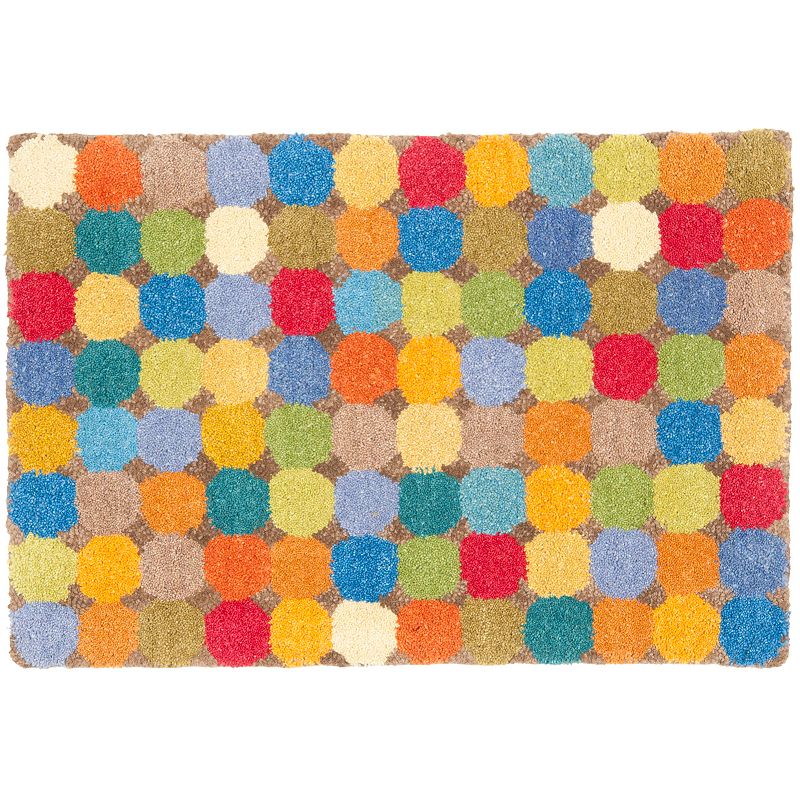 Safavieh Soho Circles Wool Rug, Multicolor, 5X8 Ft