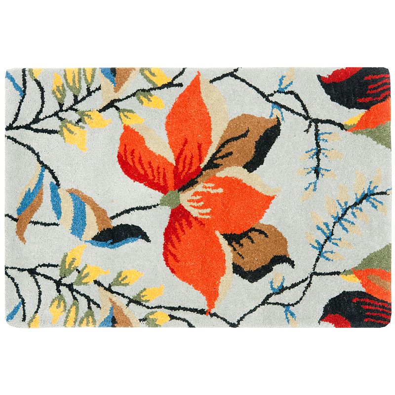 Safavieh Soho Floral Rug, Blue, 7.5X9.5 Ft
