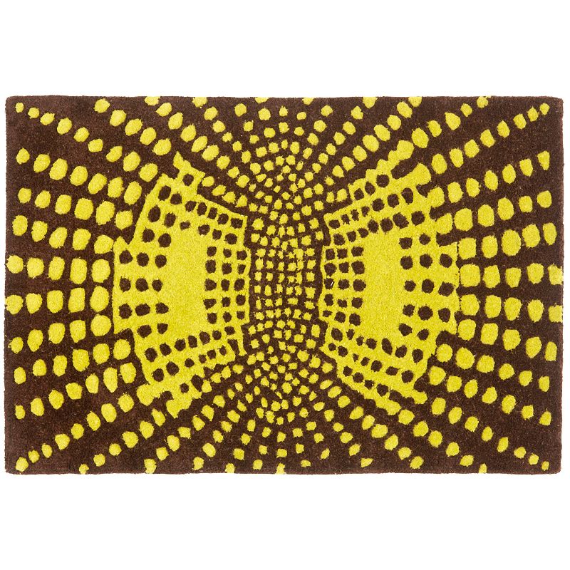 Safavieh Soho Starburst Rug, Brown, 5X8 Ft