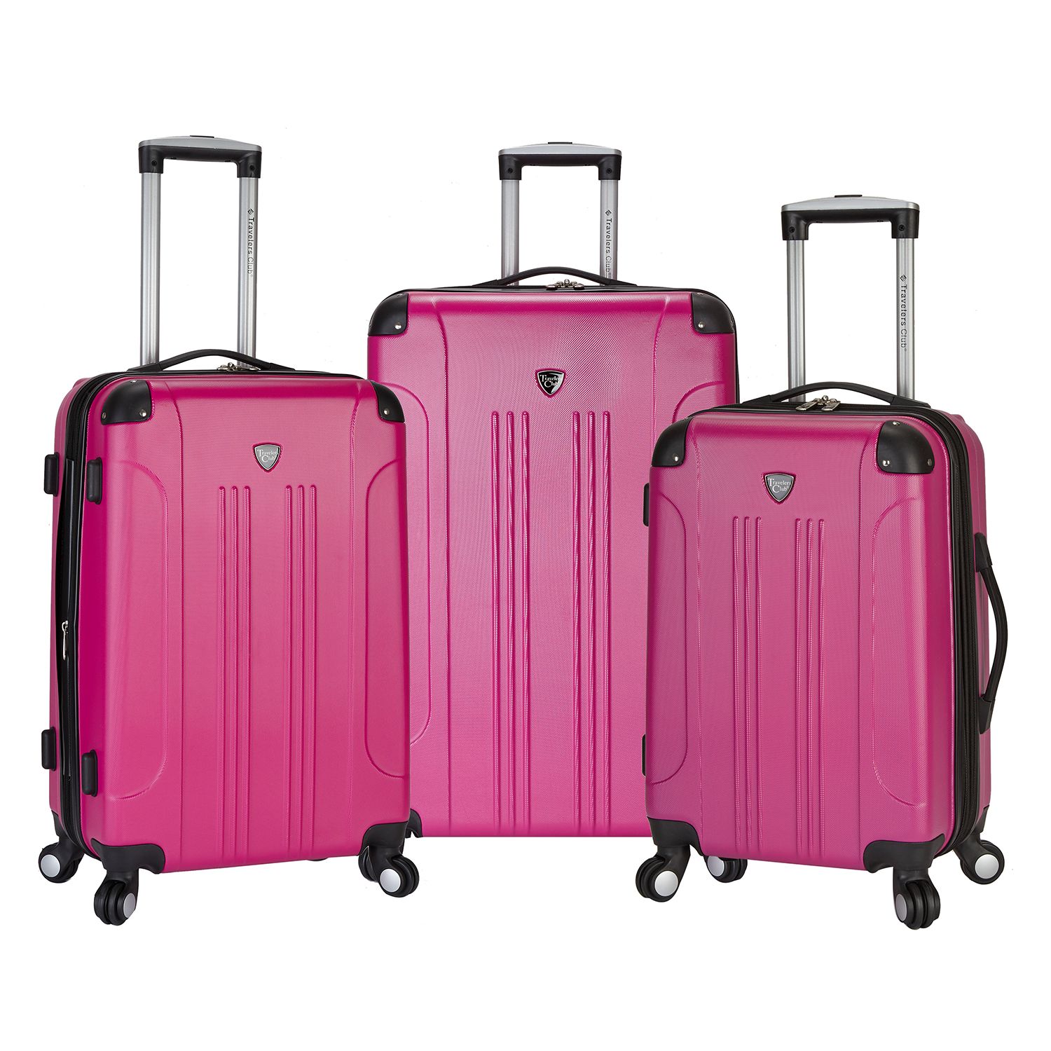 travelers club hardside luggage