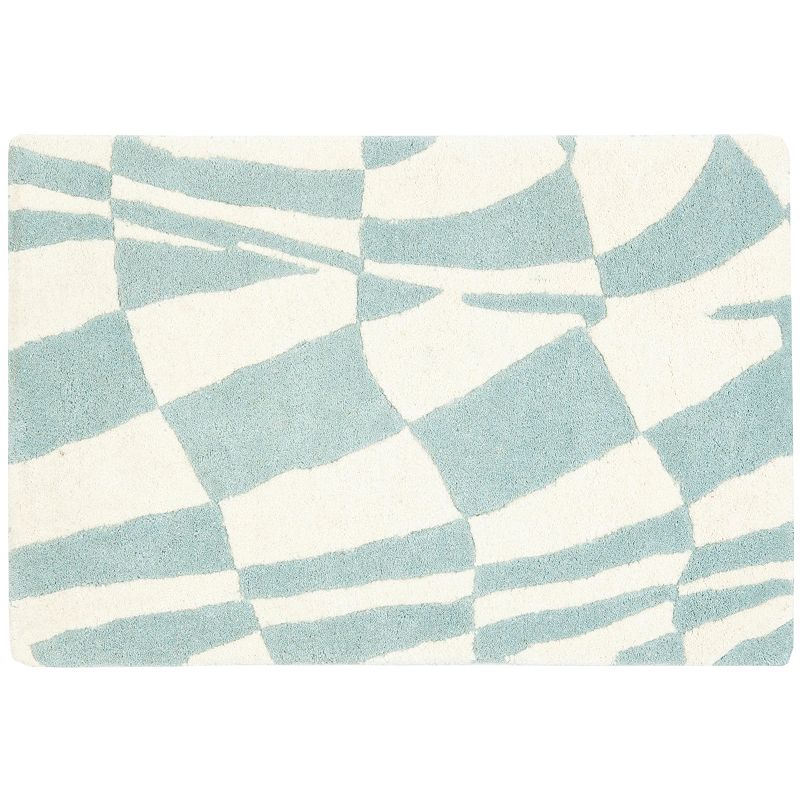 Safavieh Soho Checkered Rug, Blue, 7.5X9.5 Ft