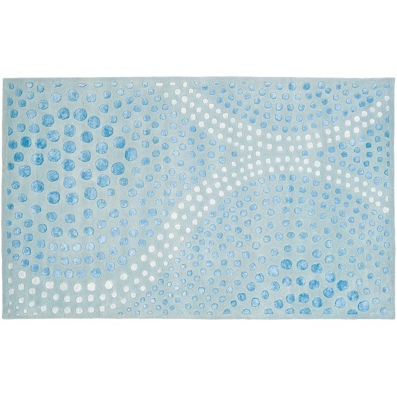 Safavieh Soho Polka Dot Rug, Blue, 6X9 Ft