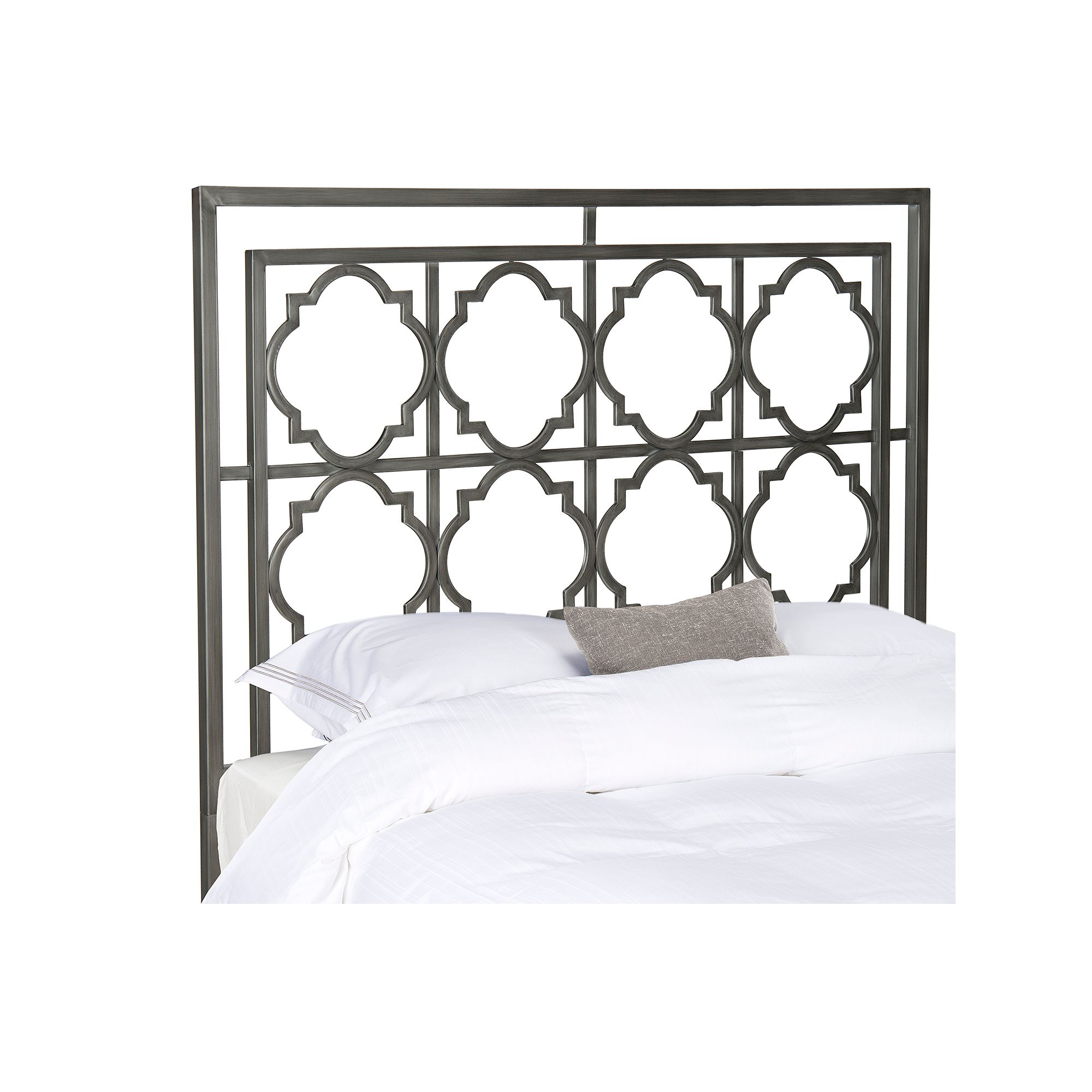 Safavieh Silva Metal Headboard, Antique Iron