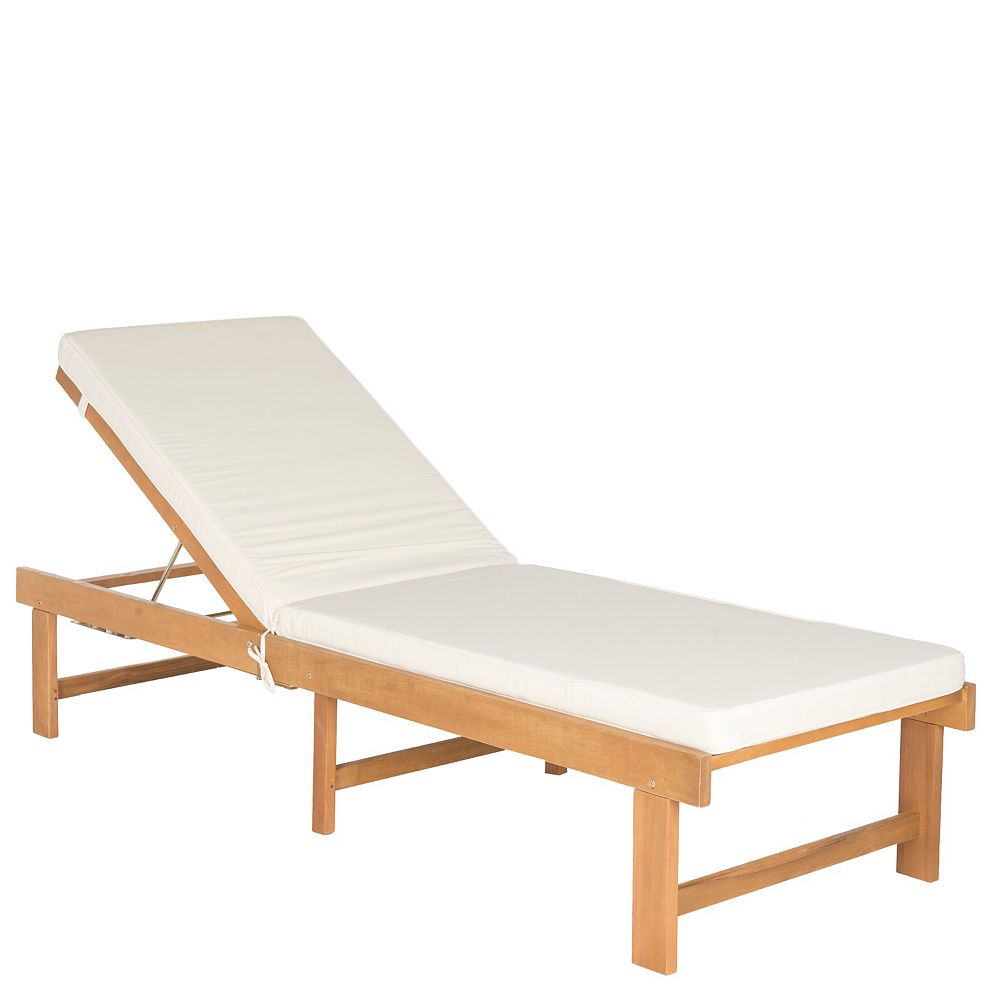 Safavieh Inglewood Chaise Lounge Chair - Beige