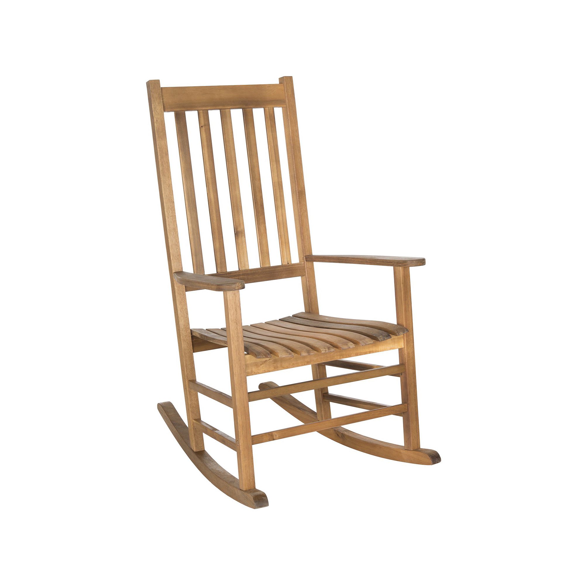 Safavieh Outdoor Shasta Outdoor Rocking Chair, Brown Look