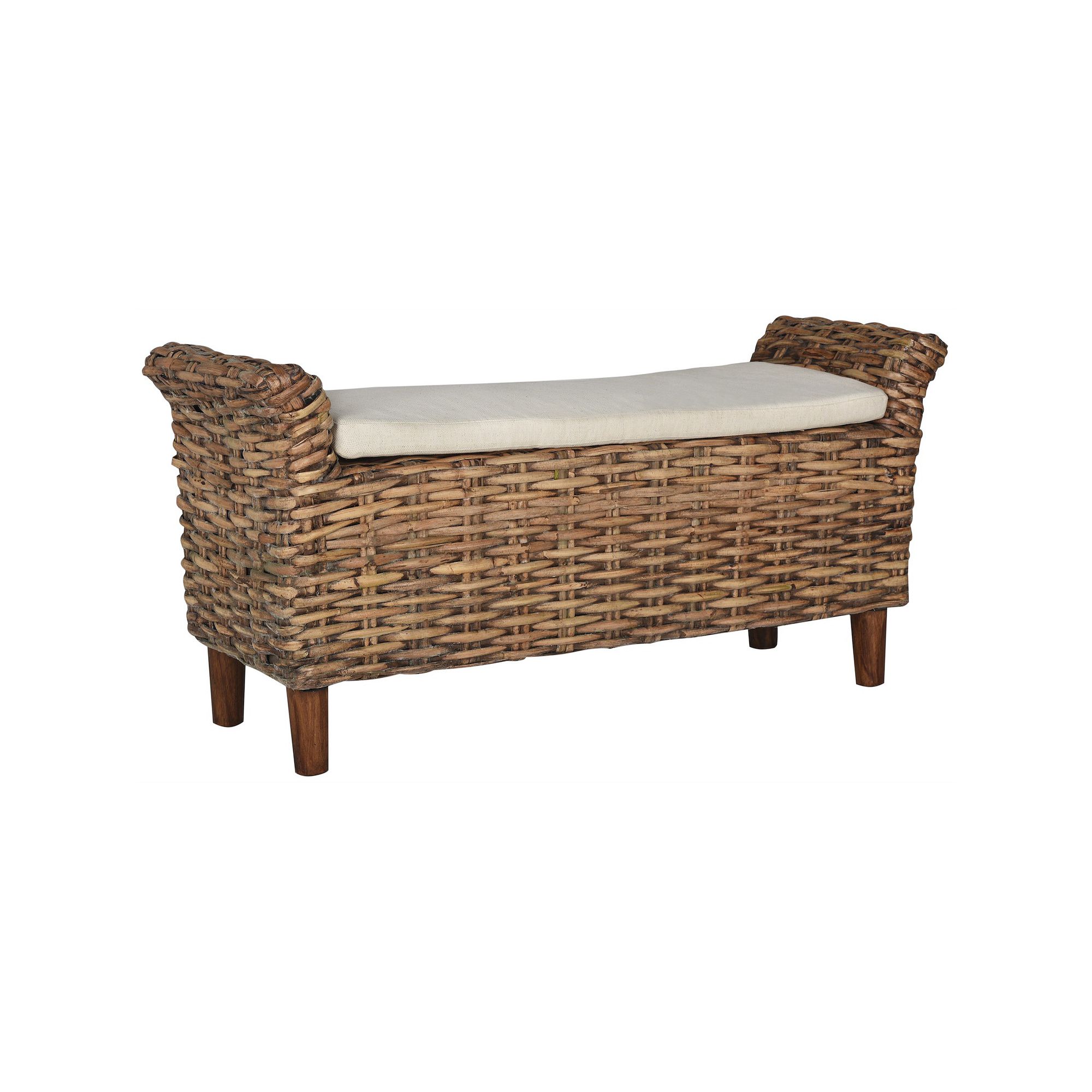 Safavieh Palermo Bench, Brown