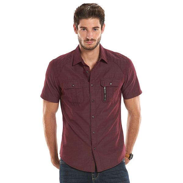 Men's Rock & Republic Woven Button-Down Shirt