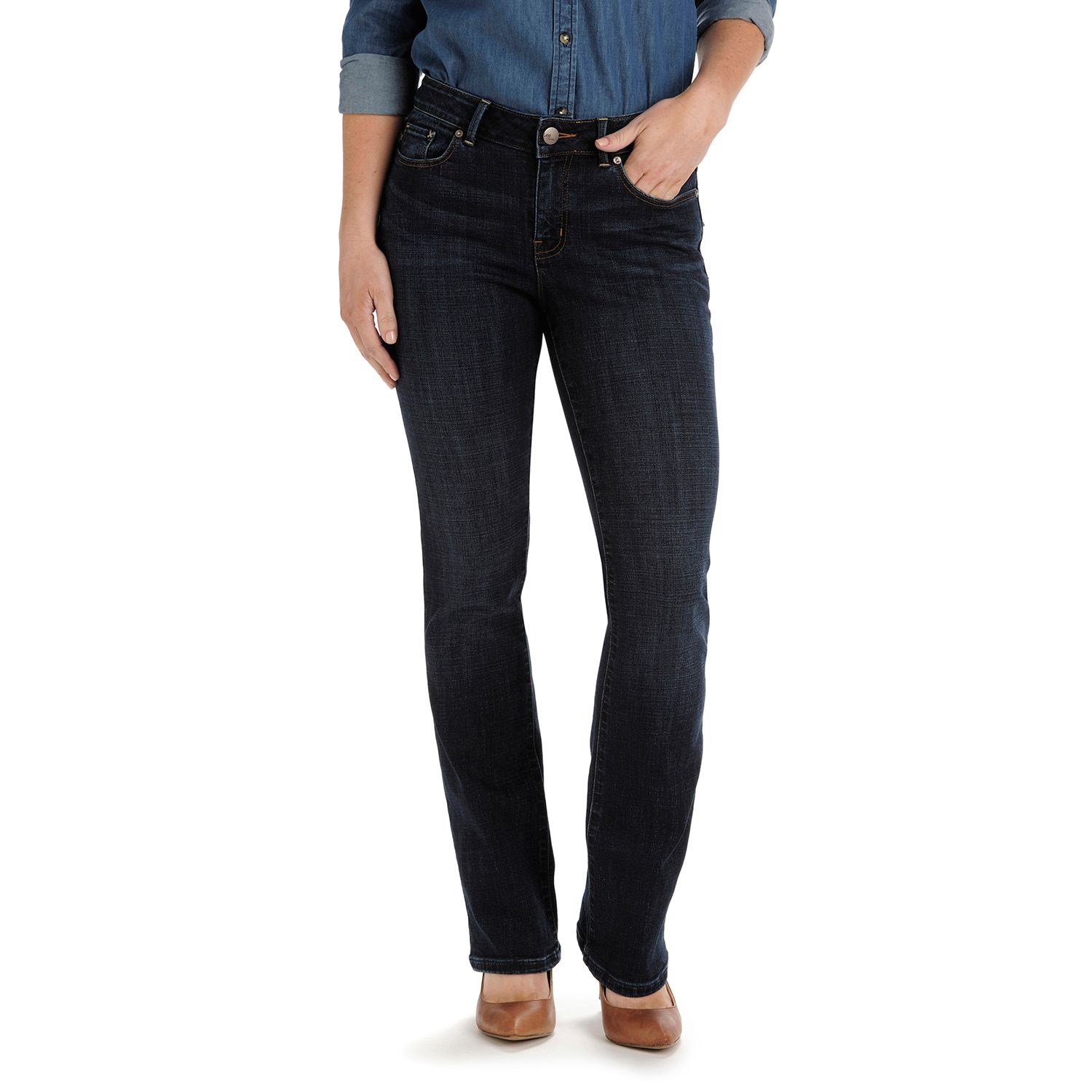 kohl's lee jeans petite