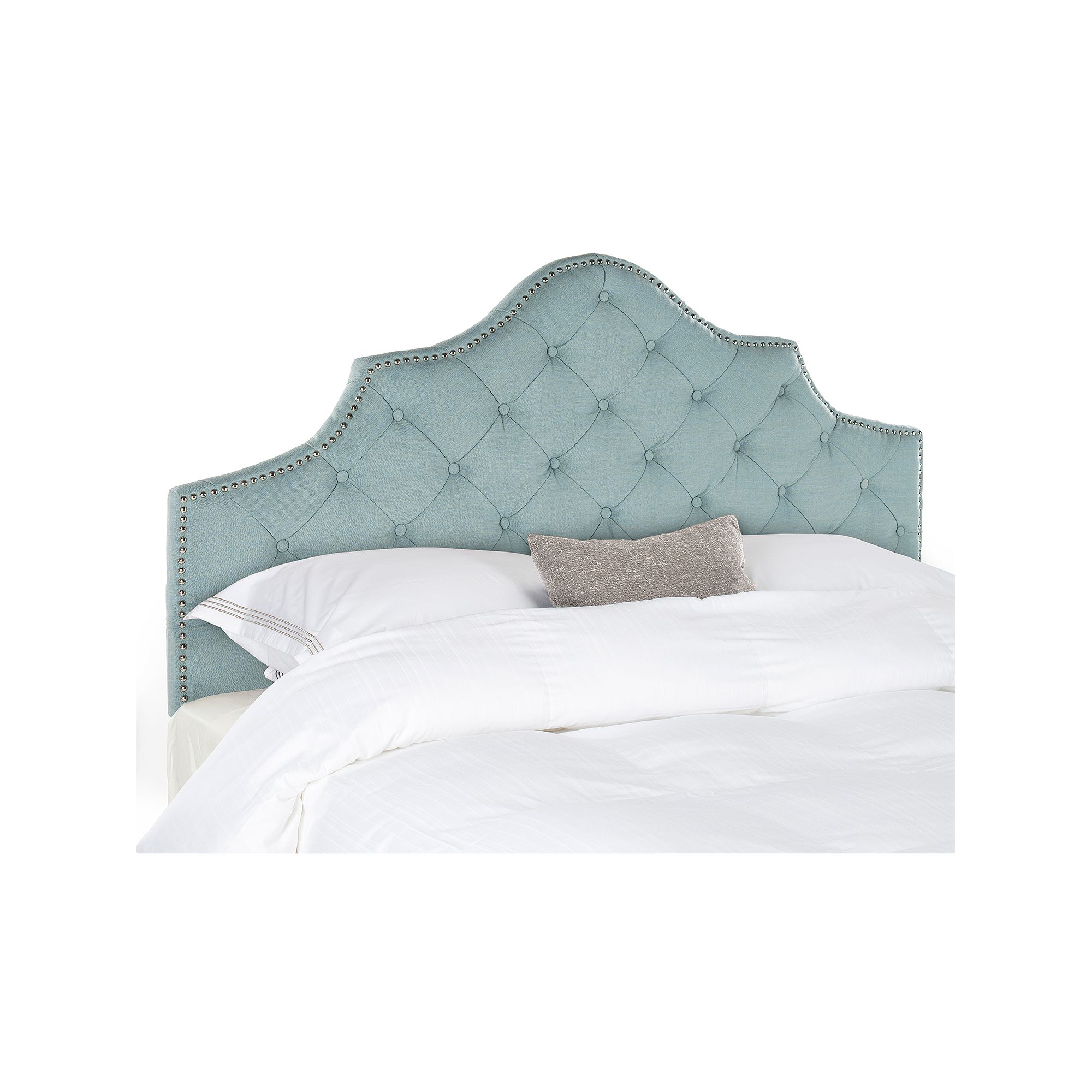 Safavieh Arebelle Tufted Headboard, Blue
