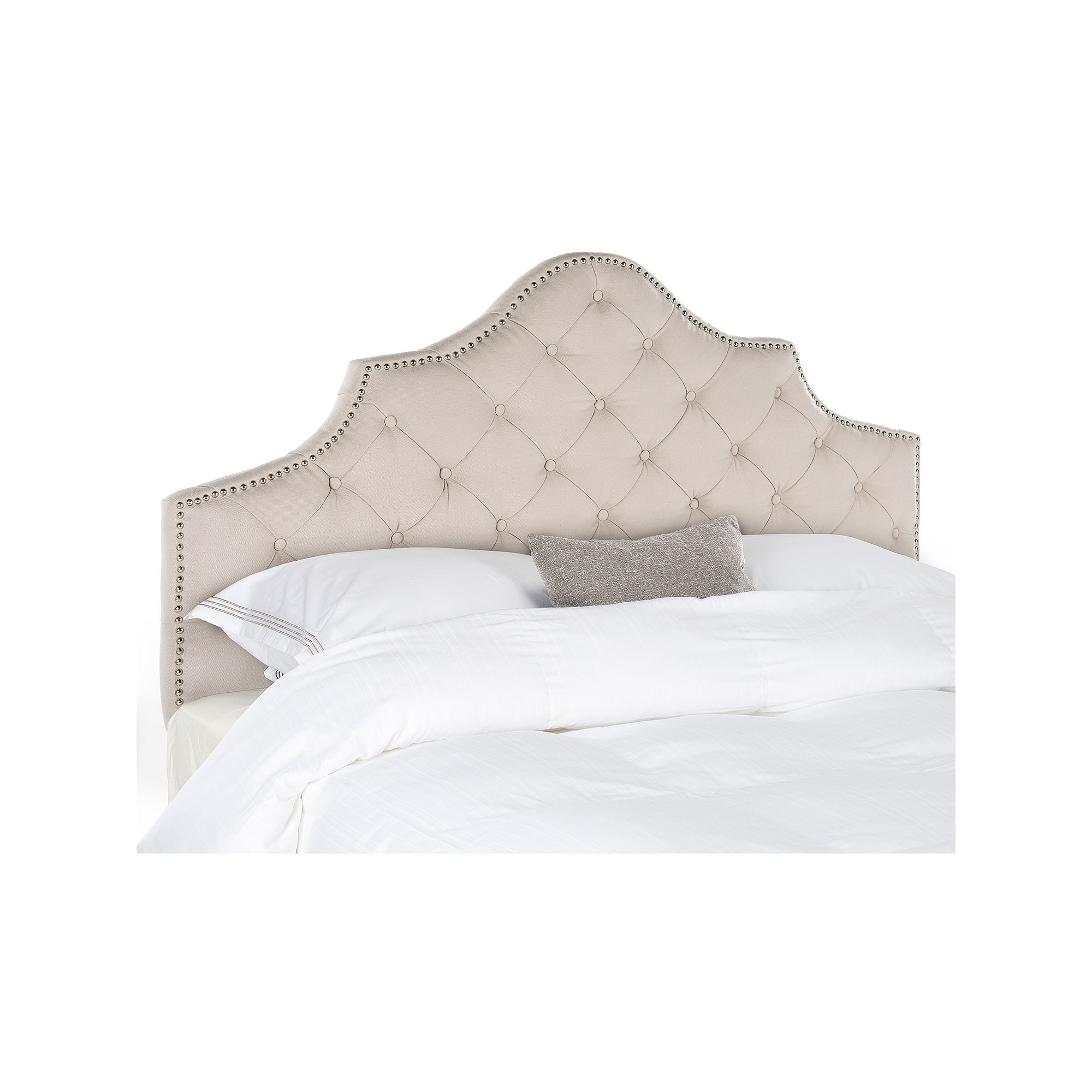 Safavieh Alexia Tufted Headboard, Brown
