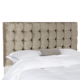 Safavieh Lamar Taupe Tufted Headboard
