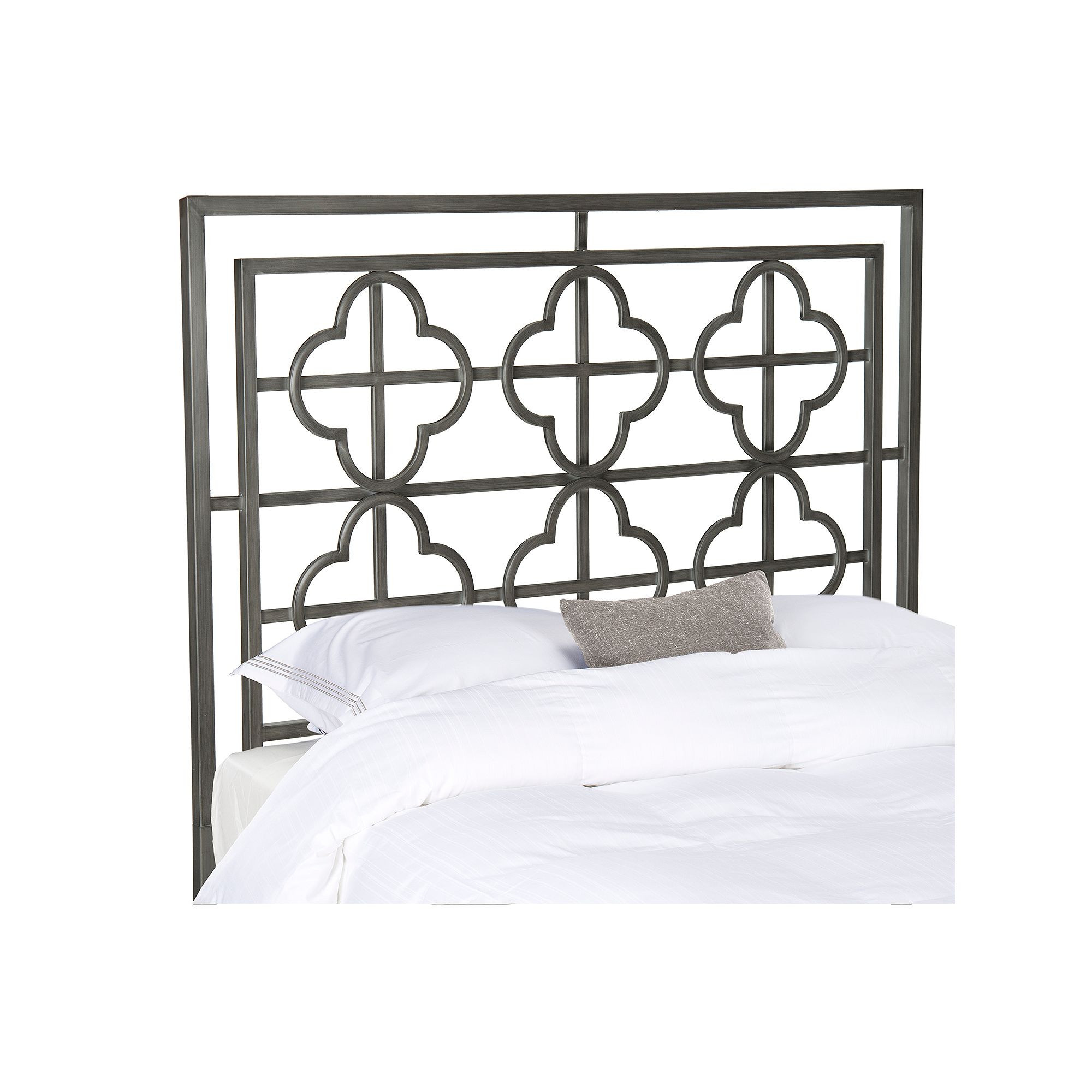 Safavieh Lucina Trellis Metal Headboard, Antique Iron