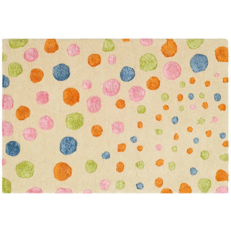 Safavieh Soho Dotted Rug, White, 7.5X9.5 Ft