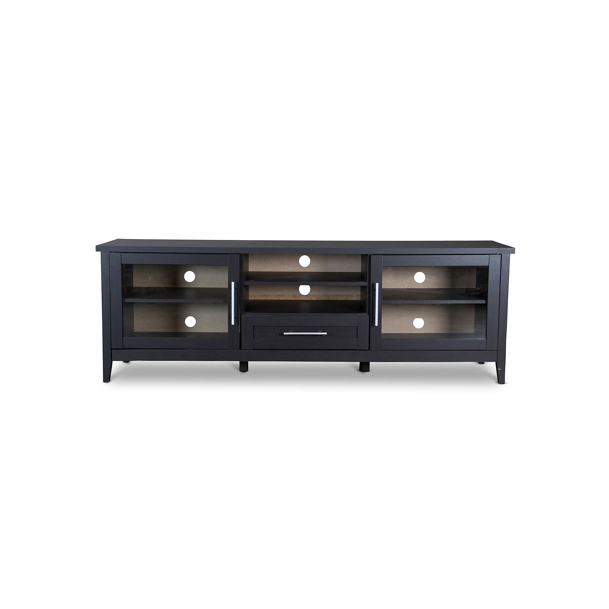 Baxton Studio Espresso TV Stand, Dark Brown