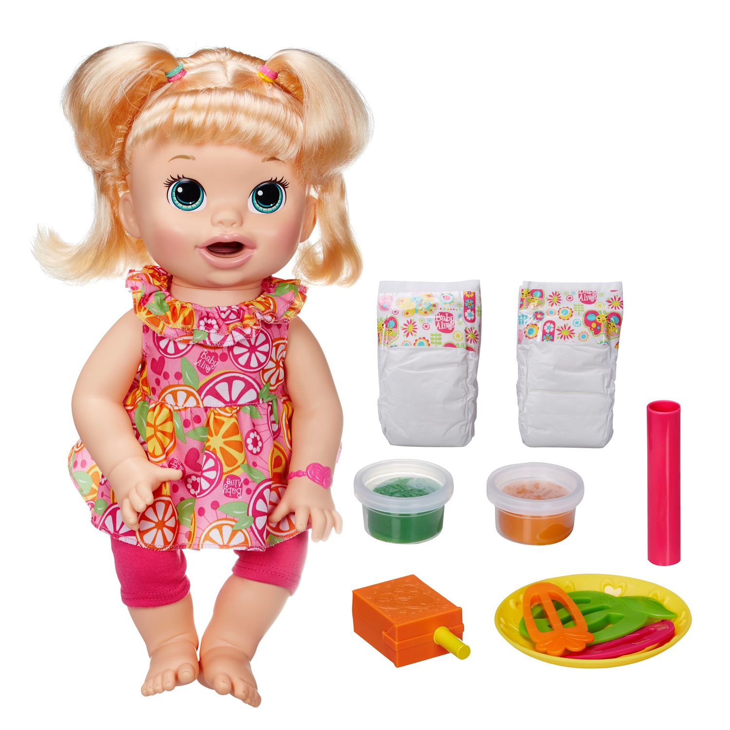 blonde baby alive doll