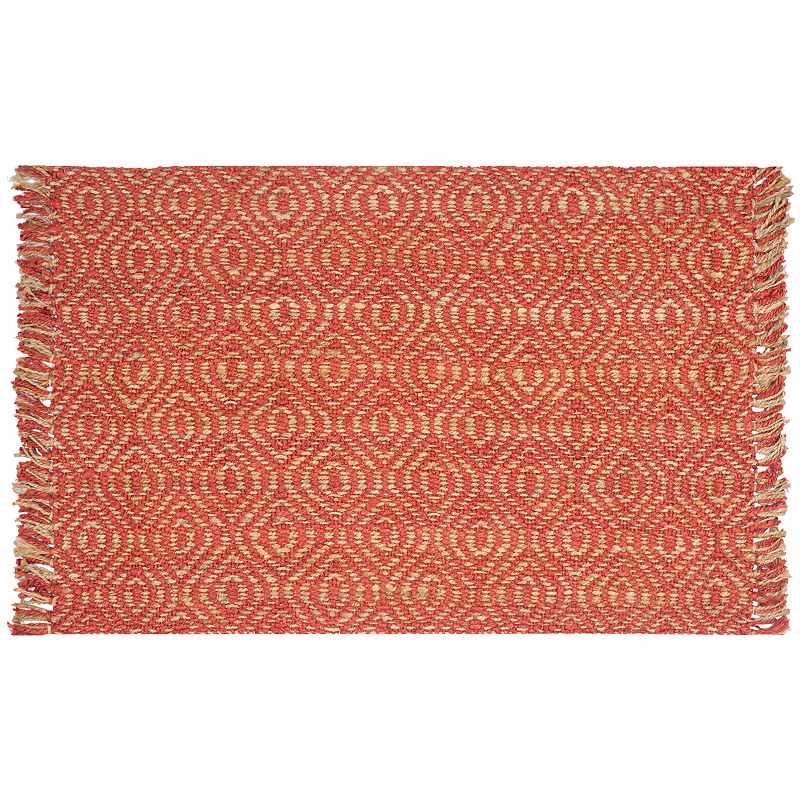 Safavieh Natural Fiber Montauk Sisal Rug, Orange, 2.5X16 Ft