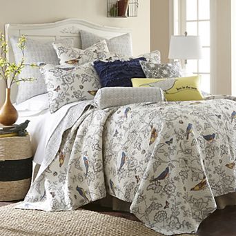 Levtex Home Mockingbird Reversible Quilt Set