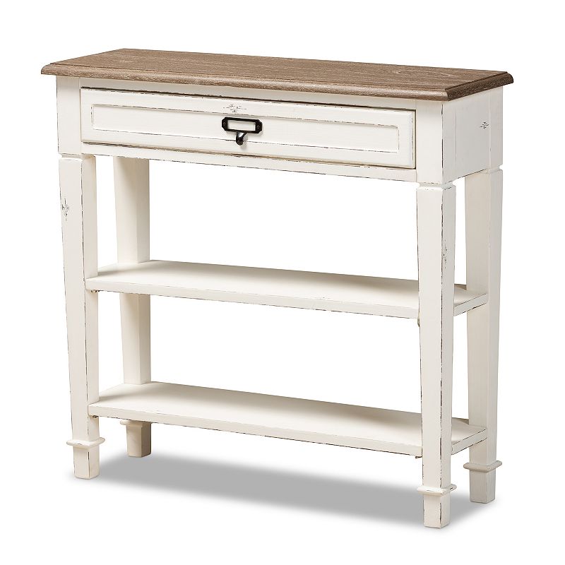 99766152 Baxton Studio Dauphine French Accent Console Table sku 99766152