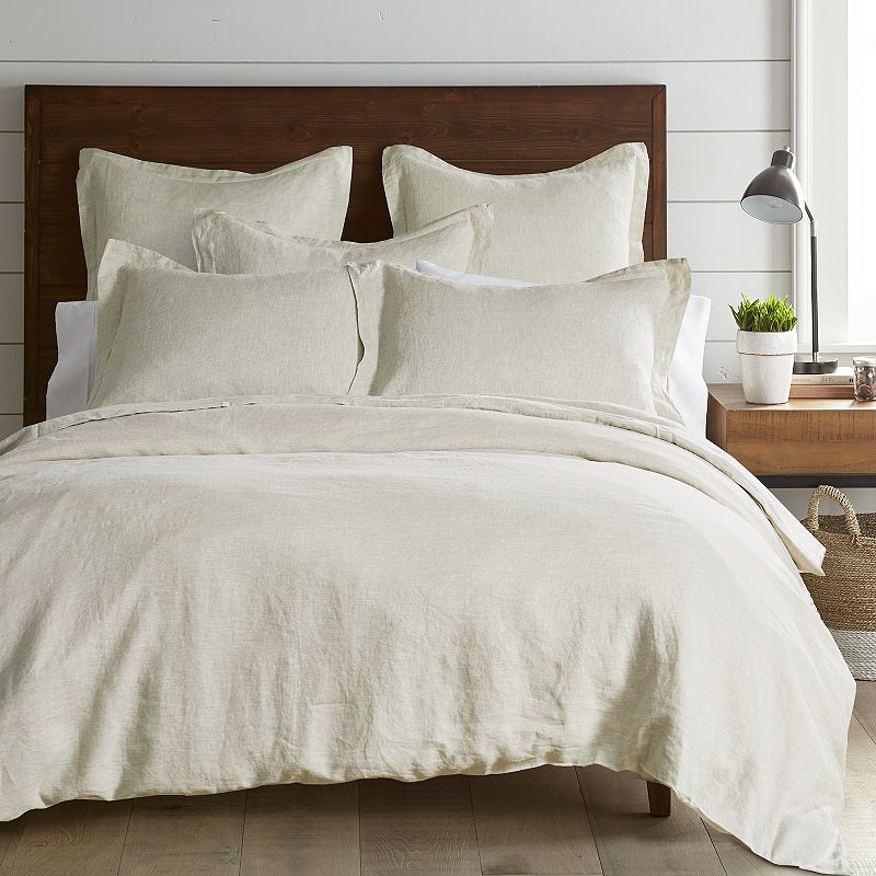 99765634 Levtex Home Washed Linen Duvet Cover or Sham, Beig sku 99765634