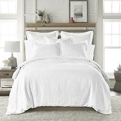 White Linen Duvet Covers Bedding Kohl S