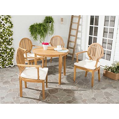 Safavieh Chino Indoor / Outdoor Dining Table & Chair 5-piece Set