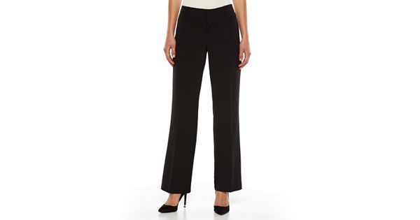 Women's AB Studio Magic-Waist Straight-Leg Dress Pants