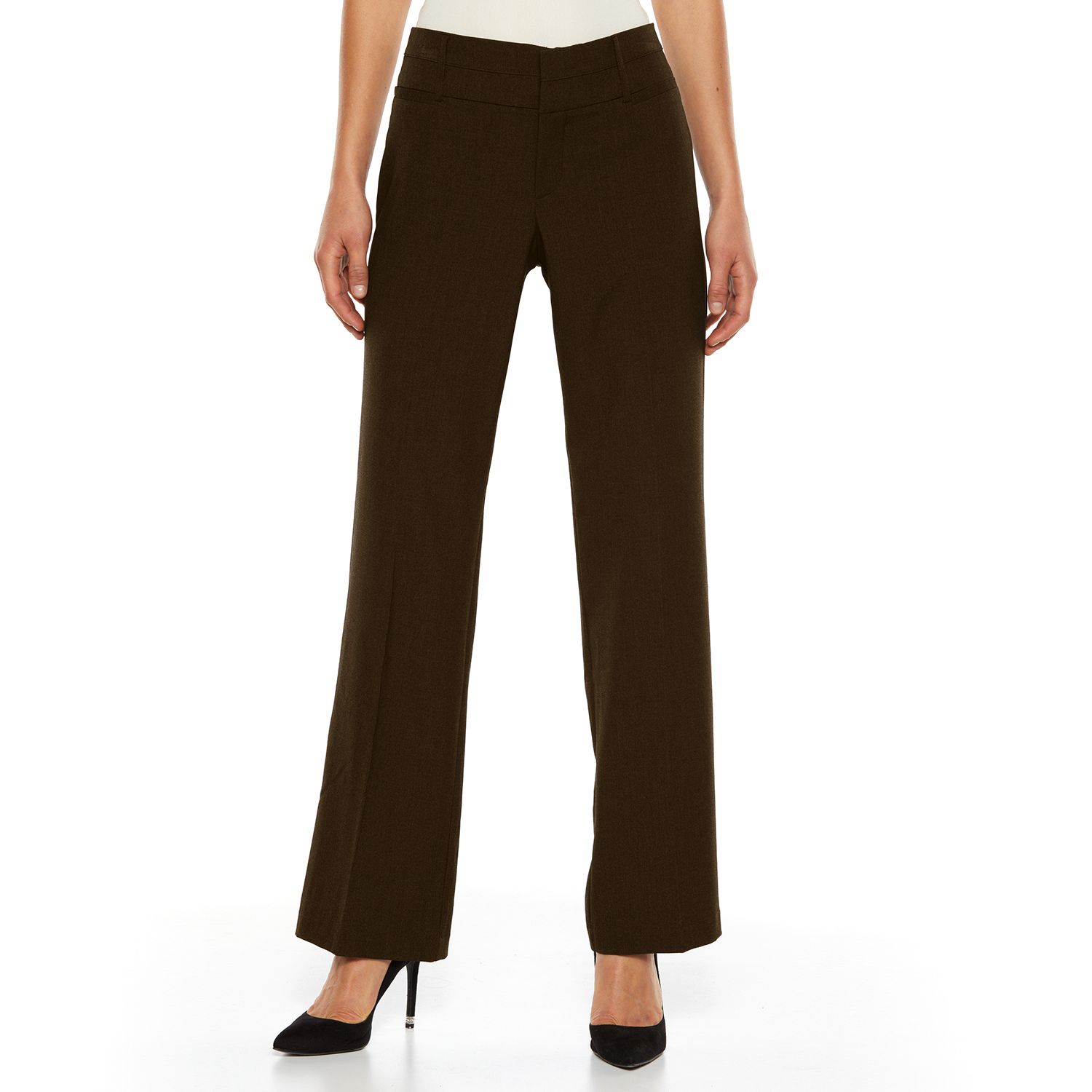 brown dress pants womens