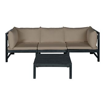 Safavieh Lynwood Indoor / Outdoor Sectional Sofa 3 pc Set