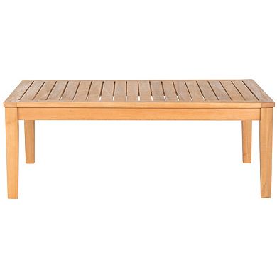 Safavieh Del Mar Indoor / Outdoor Loveseat, Chair & Coffee Table 4-piece Set