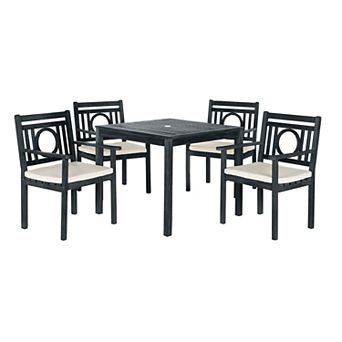Safavieh Montclair Indoor / Outdoor Dining Table & Chair 5 pc Set