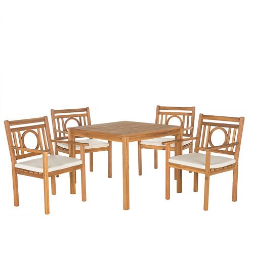 Safavieh Montclair Indoor / Outdoor Dining Table & Chair 5piece Set