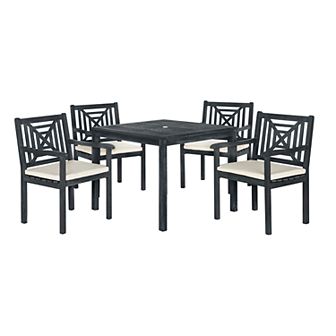 Safavieh Del Mar Indoor / Outdoor Dining Table & Chair 5 pc Set