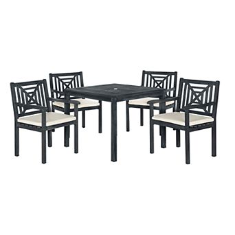 Safavieh Del Mar Indoor / Outdoor Dining Table & Chair 5 pc Set
