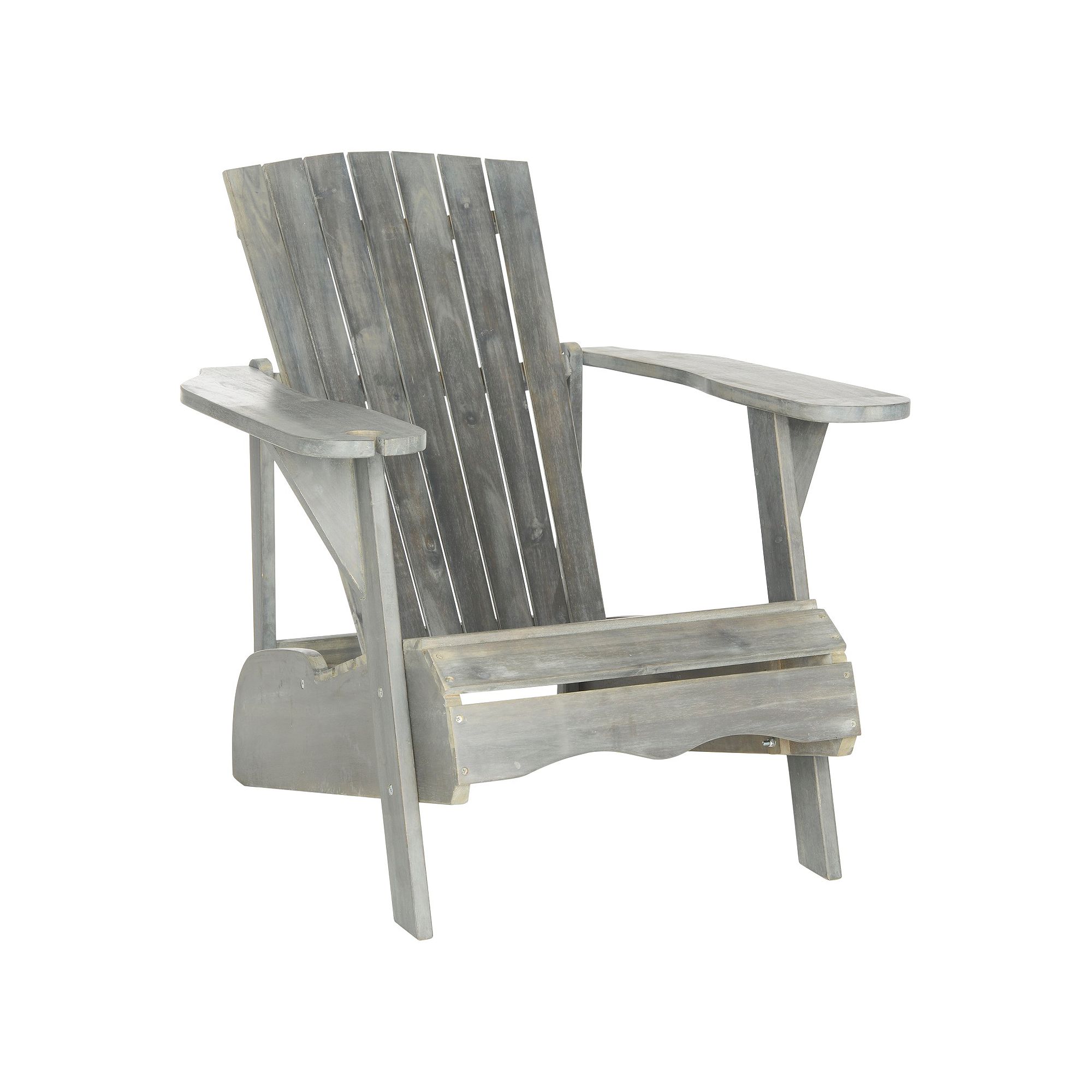 Safavieh Vista Indoor / Outdoor Adirondack Chair, Ash Gray