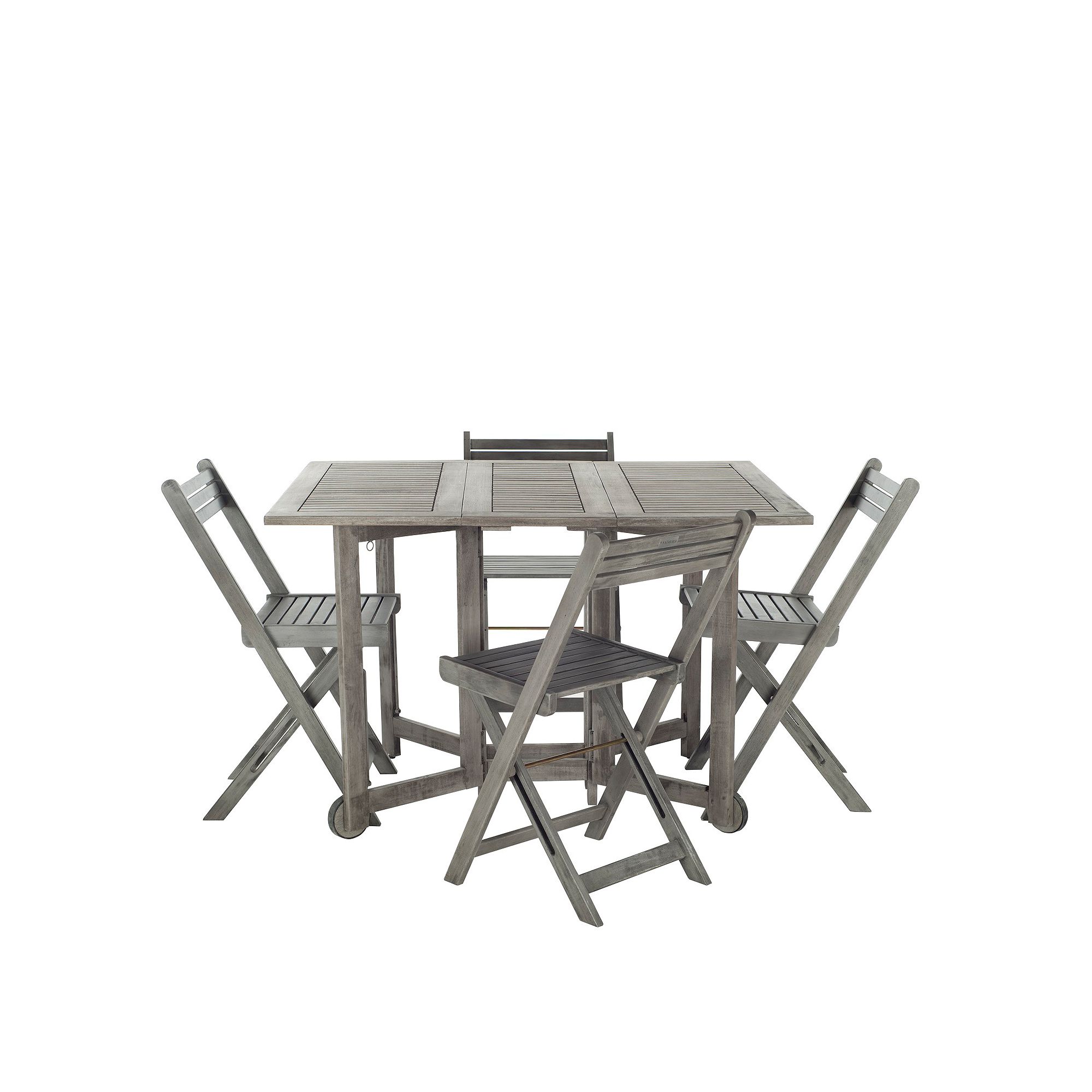 Safavieh 5-piece Arvin Outdoor Table Set, Gray Wash