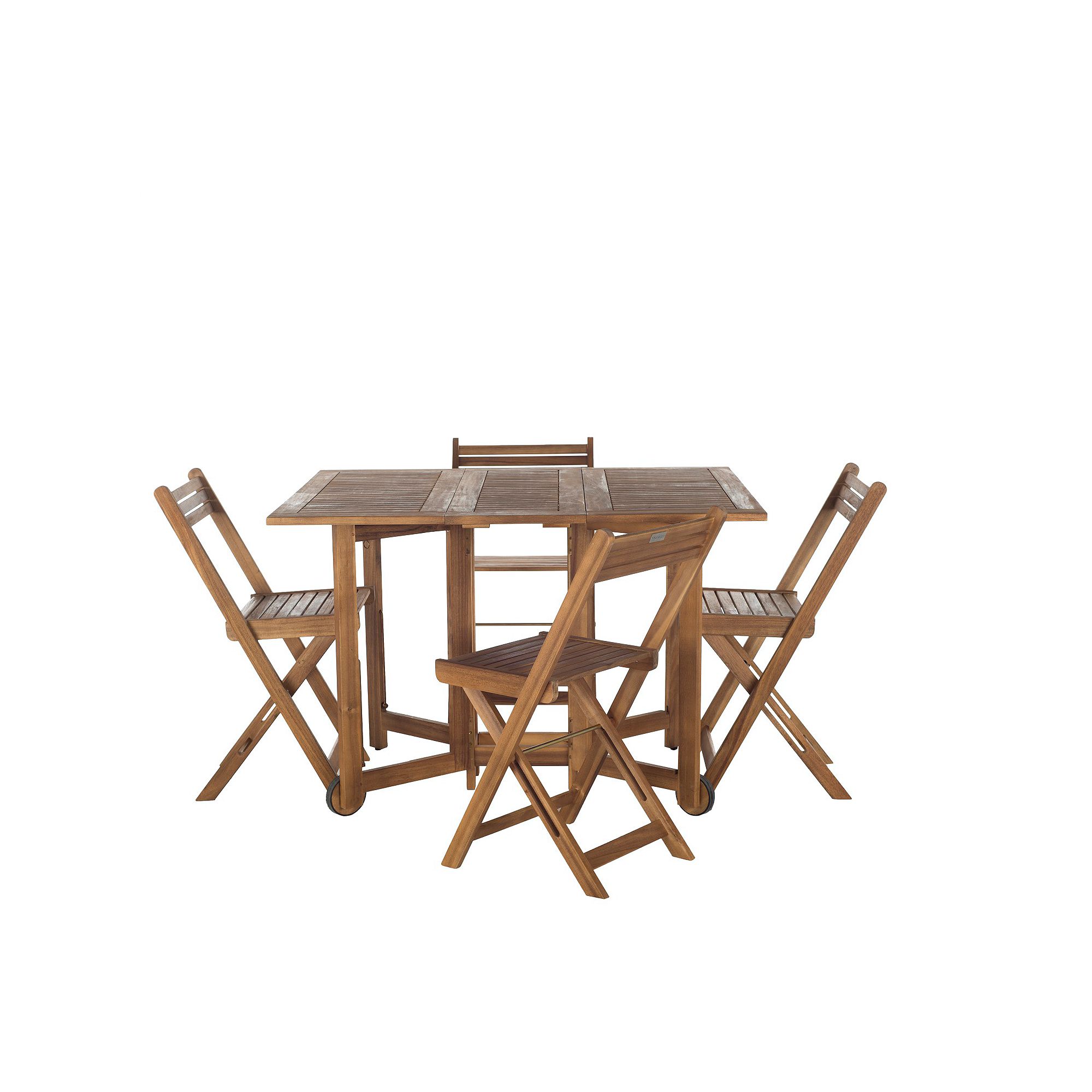 Safavieh 5-piece Arvin Outdoor Table Set, Brown Look