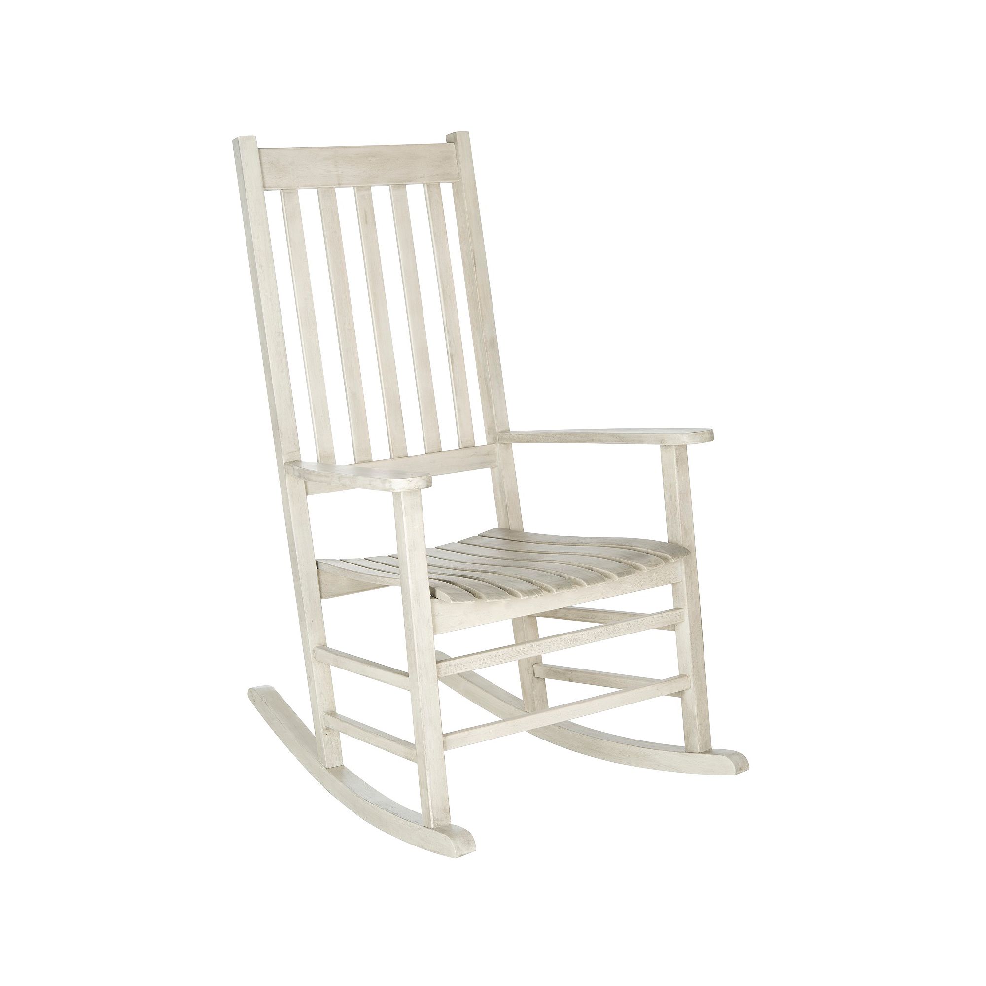 Safavieh Outdoor Shasta Rocking Chair, White Wash