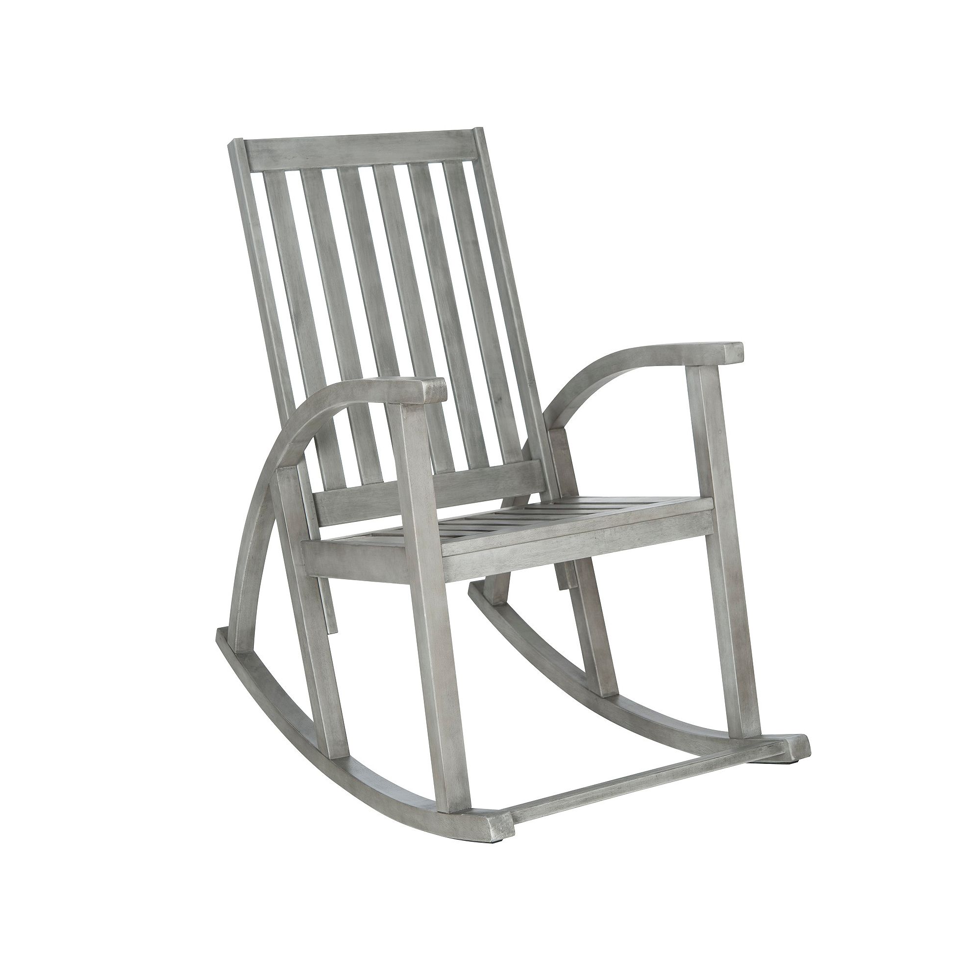 Safavieh Clayton Outdoor Rocking Chair, Gray Wash
