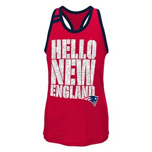 Girls 7-16 New England Patriots Princess-Cut Tank
