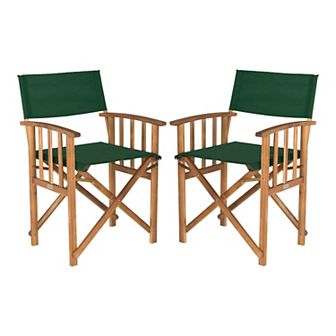 Safavieh 2 pc Laguna Director Chair Set