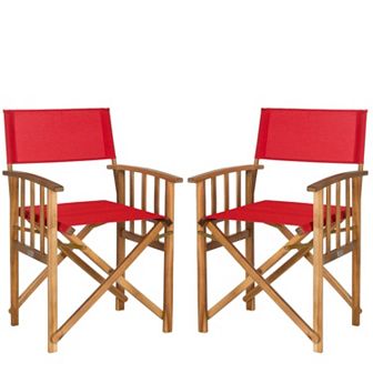 Safavieh 2 pc Laguna Director Chair Set