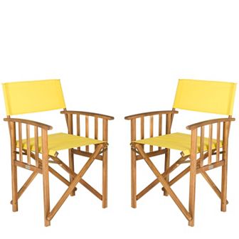 Safavieh 2 pc Laguna Director Chair Set